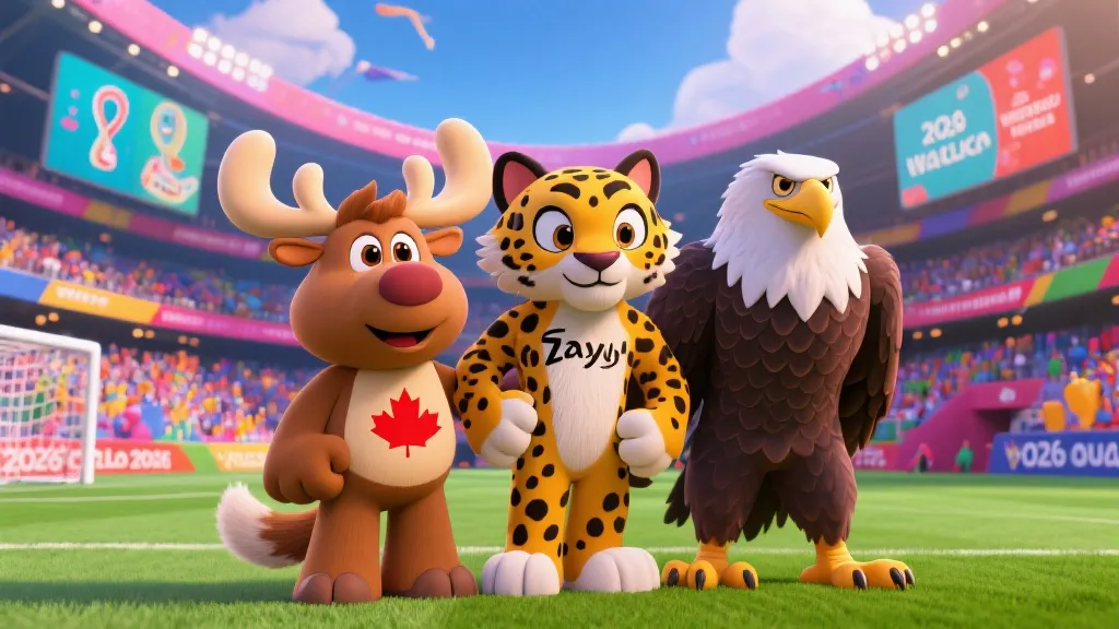 揭秘2026世界杯吉祥物：Maple、Zayu与Clutch背后的文化密码与狂欢寓意